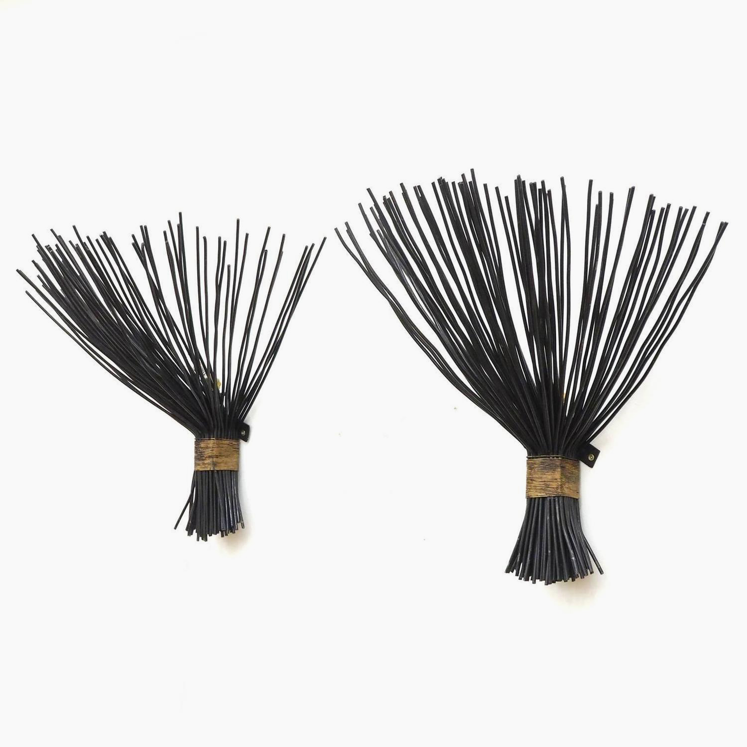 Large Modernist Sheaf Sconces, France 1950s