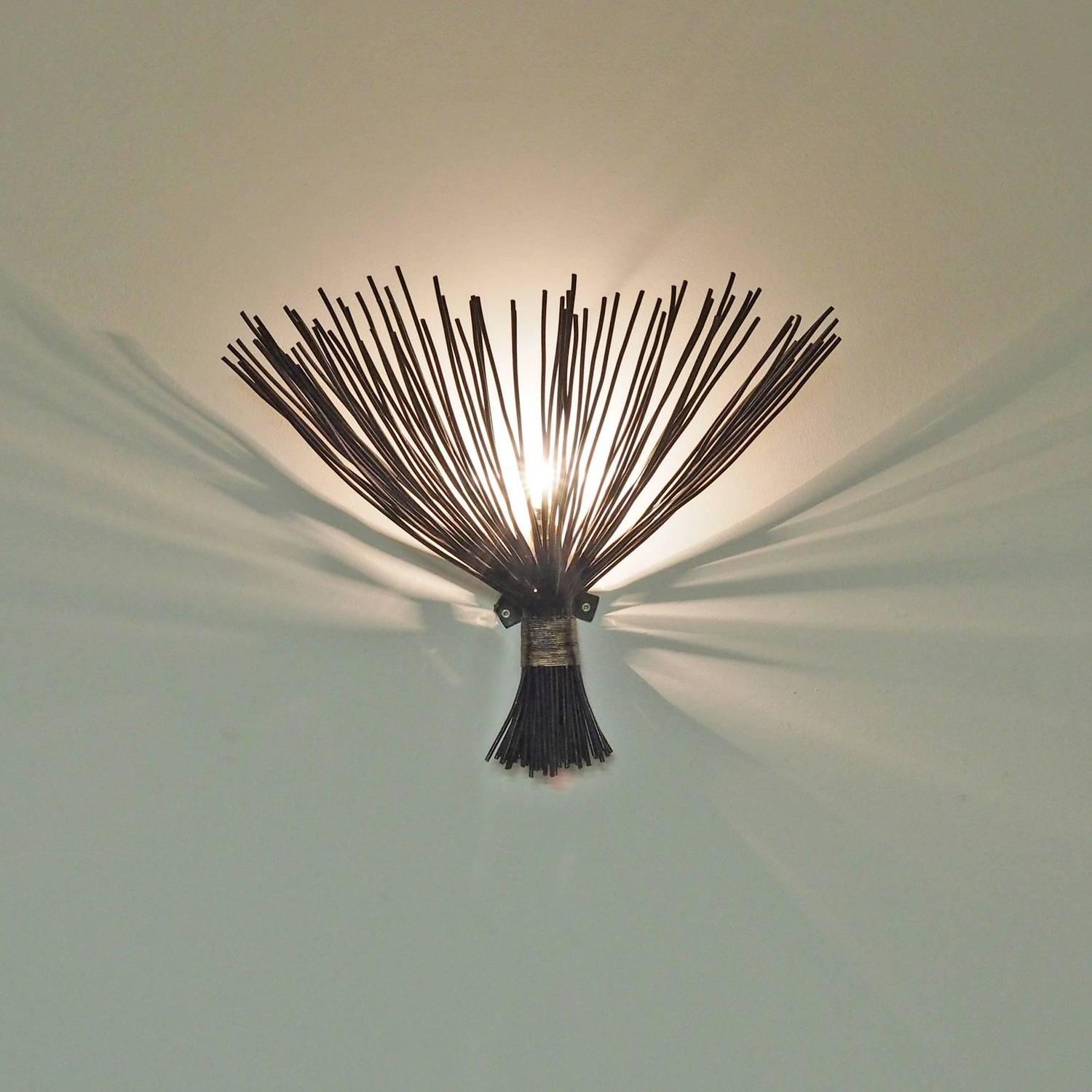 Large Modernist Sheaf Sconces, France 1950s