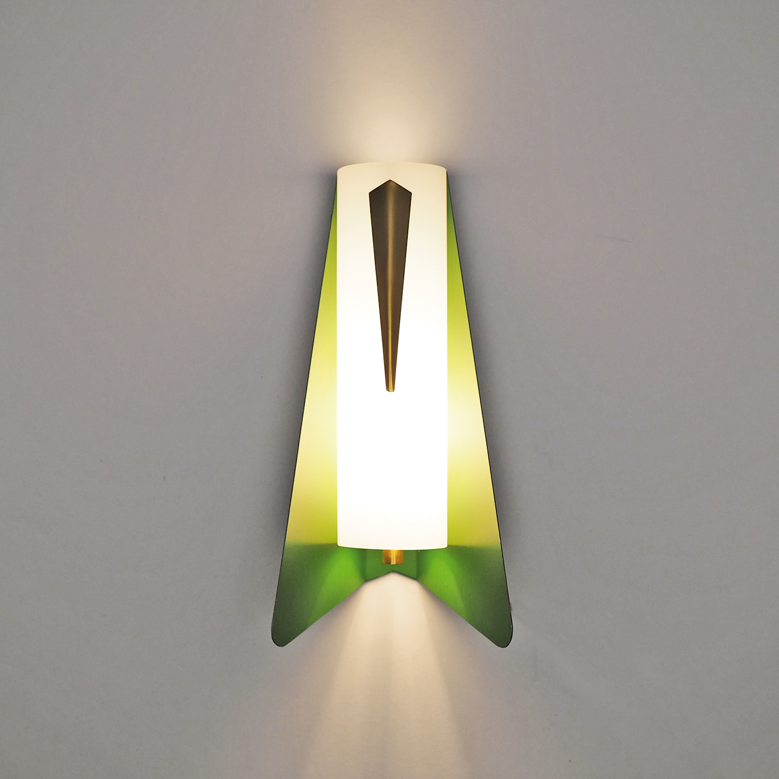 Pair of Italian Modernist Sconces, 1950s